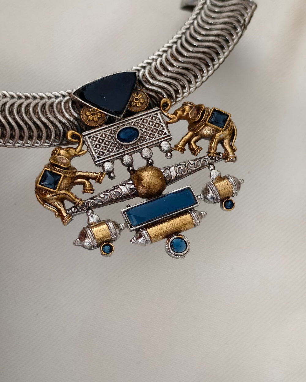 Zavia Dual tone Necklace