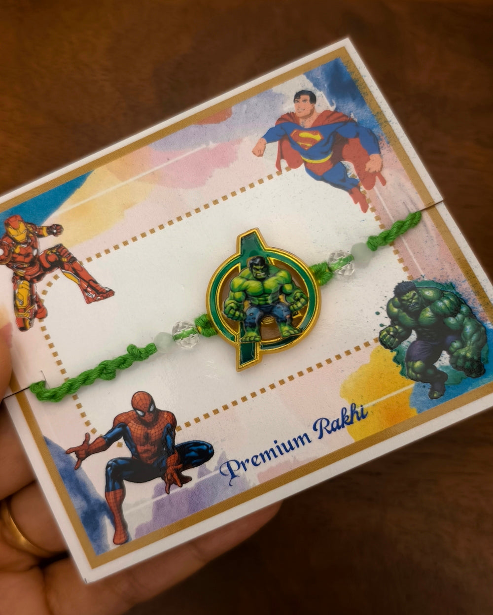 Hulk Fidget Rakhi