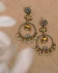 Emma Dual tone Danglers