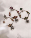 Mahima Dual tone Chandbali Jhumki