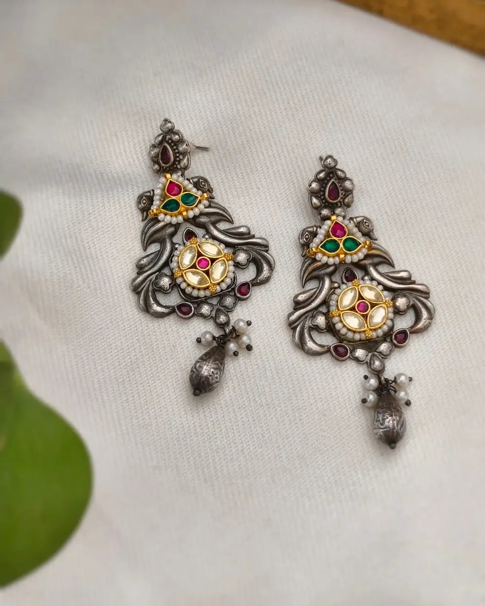 Alisya Kundan Earrings