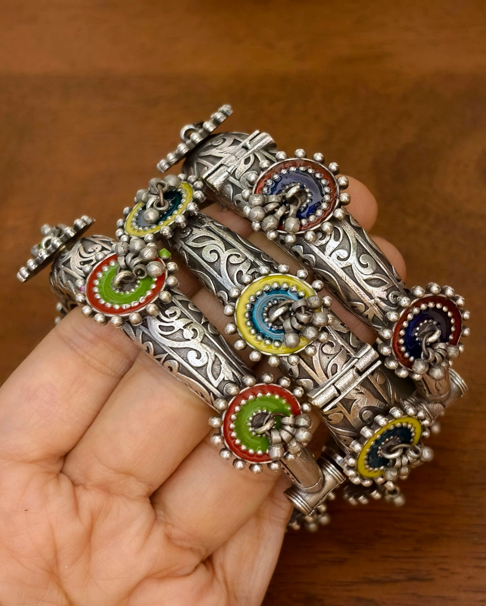 Anjana Meenakari Bangle