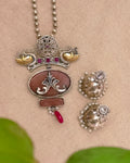 Lakshi Dua tone Necklace