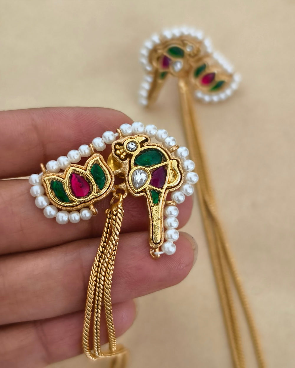 Gauhar Kashmiri Handmade Earring