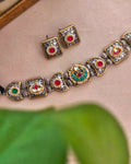 Tavishi Dual Tone Kundan Choker