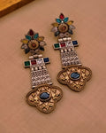 Lakshmi Dual Tone Dangler