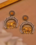 Sita Dual Tone Danglers