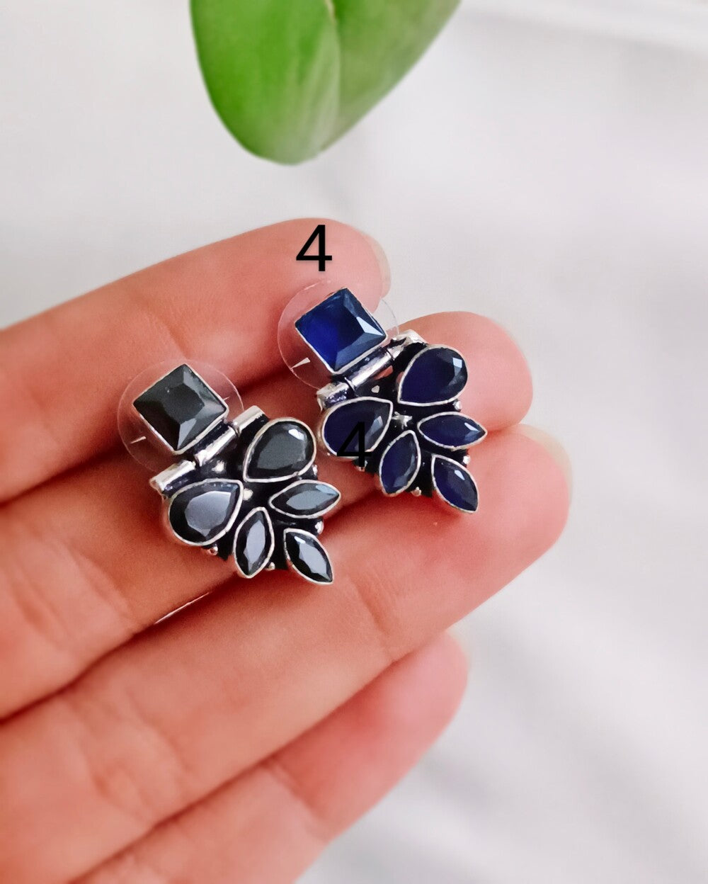 Azhagi Stone Studs