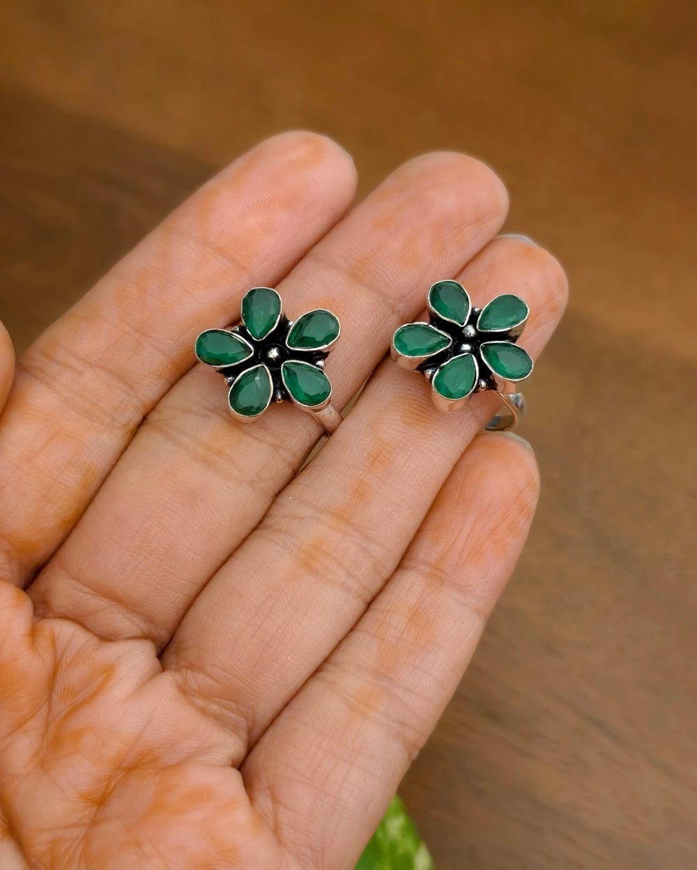 Flower Toe Ring