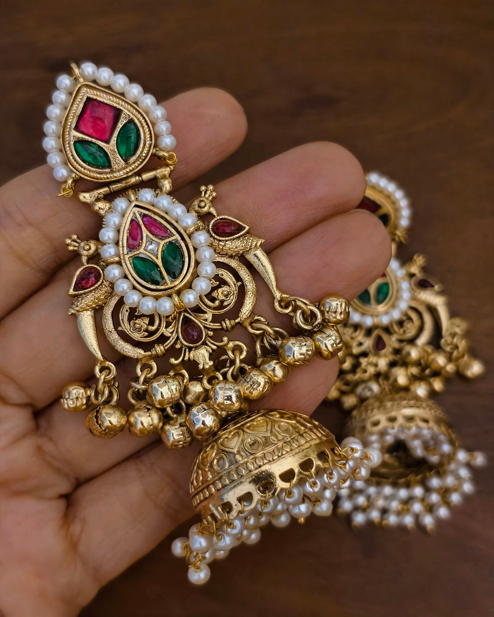 Freya Golden Jhumki