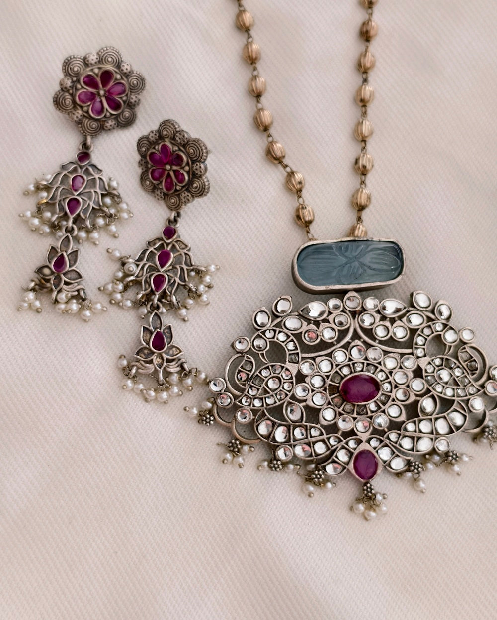 Reyna Stone Necklace