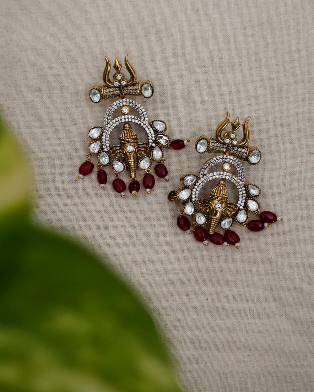 Trishul Statement Earring