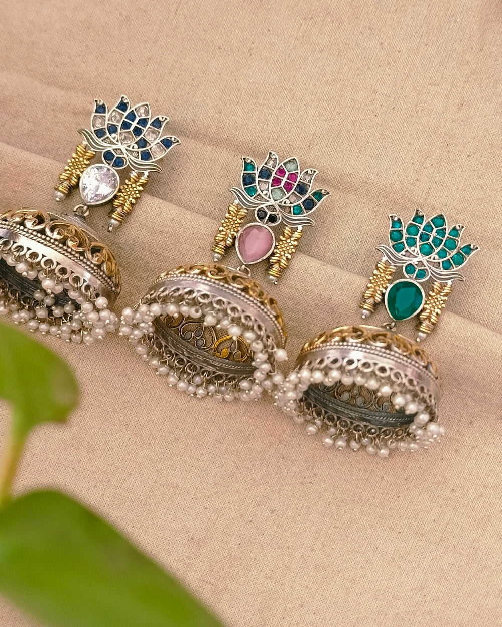 Kabira Dual tone Jhumki