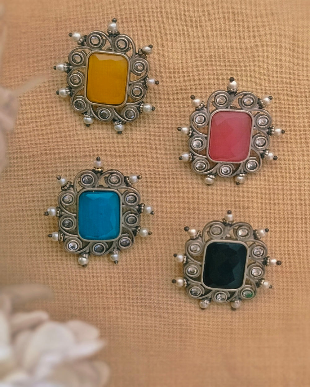 Anuradha Stone Studs
