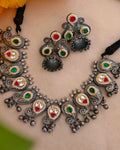 Bavisha Dual tone Necklace