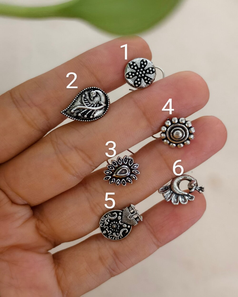 Botum Pierced Nose pins