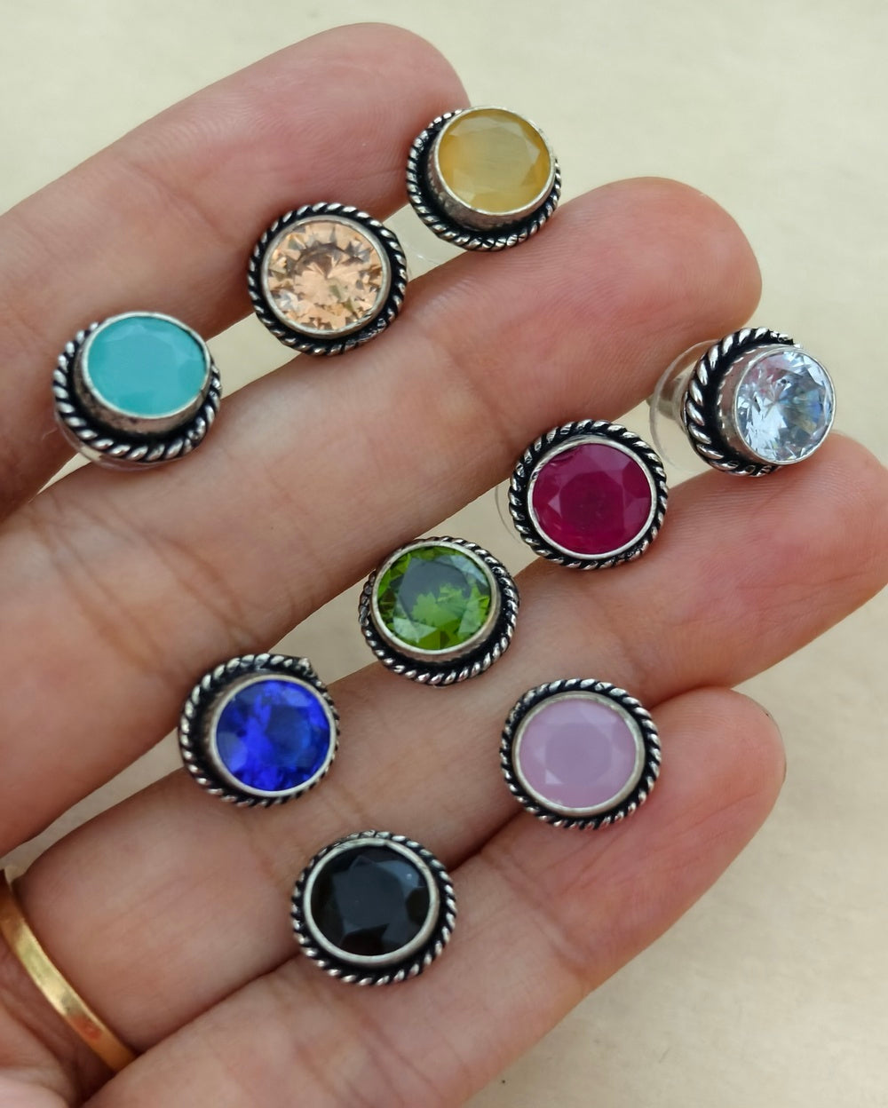 Dhriti Stone Stud