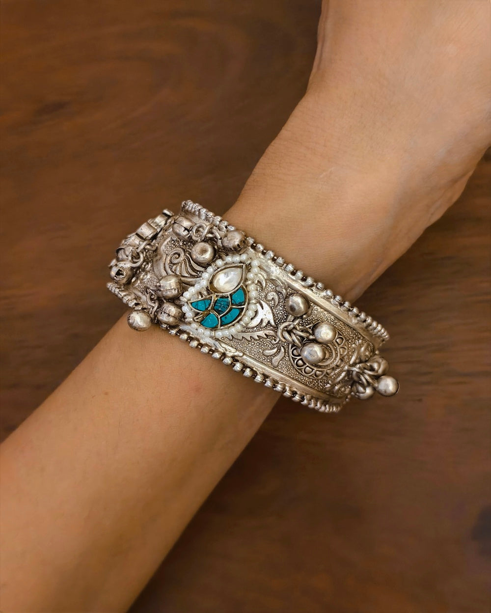 Peacock Ghungroo Bangle