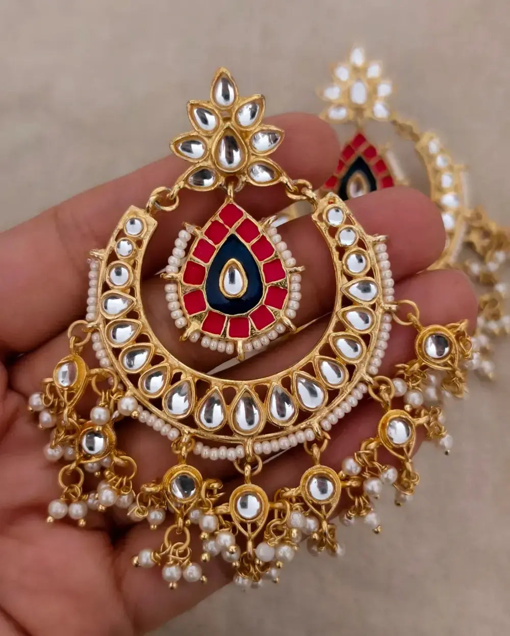 Bhumita Golden Danglers
