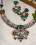 Zavia Dual tone Necklace