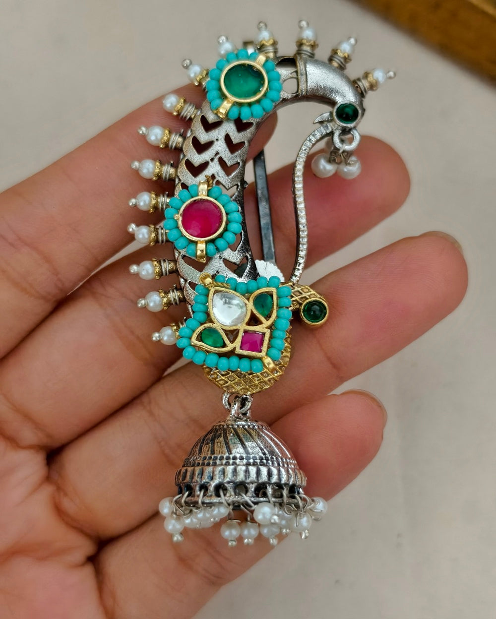 Bhuvana  Earcuff Jhumka