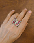 Butterfly Stone Ring